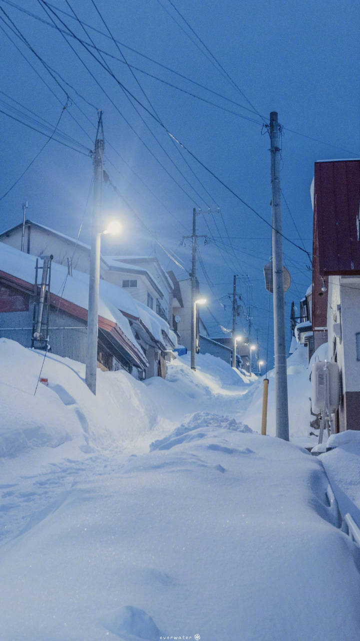 北海道壁纸 蓝色