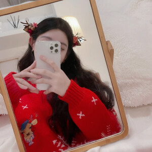 圣诞三人头像 堆糖 美图壁纸兴趣社区