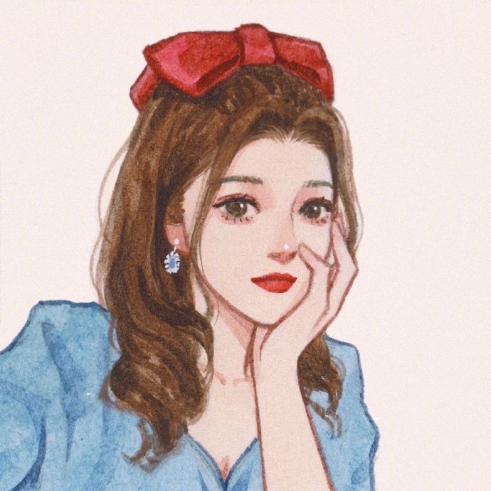 女生头像,cr:dream小画儿,图片来源于微博,侵删