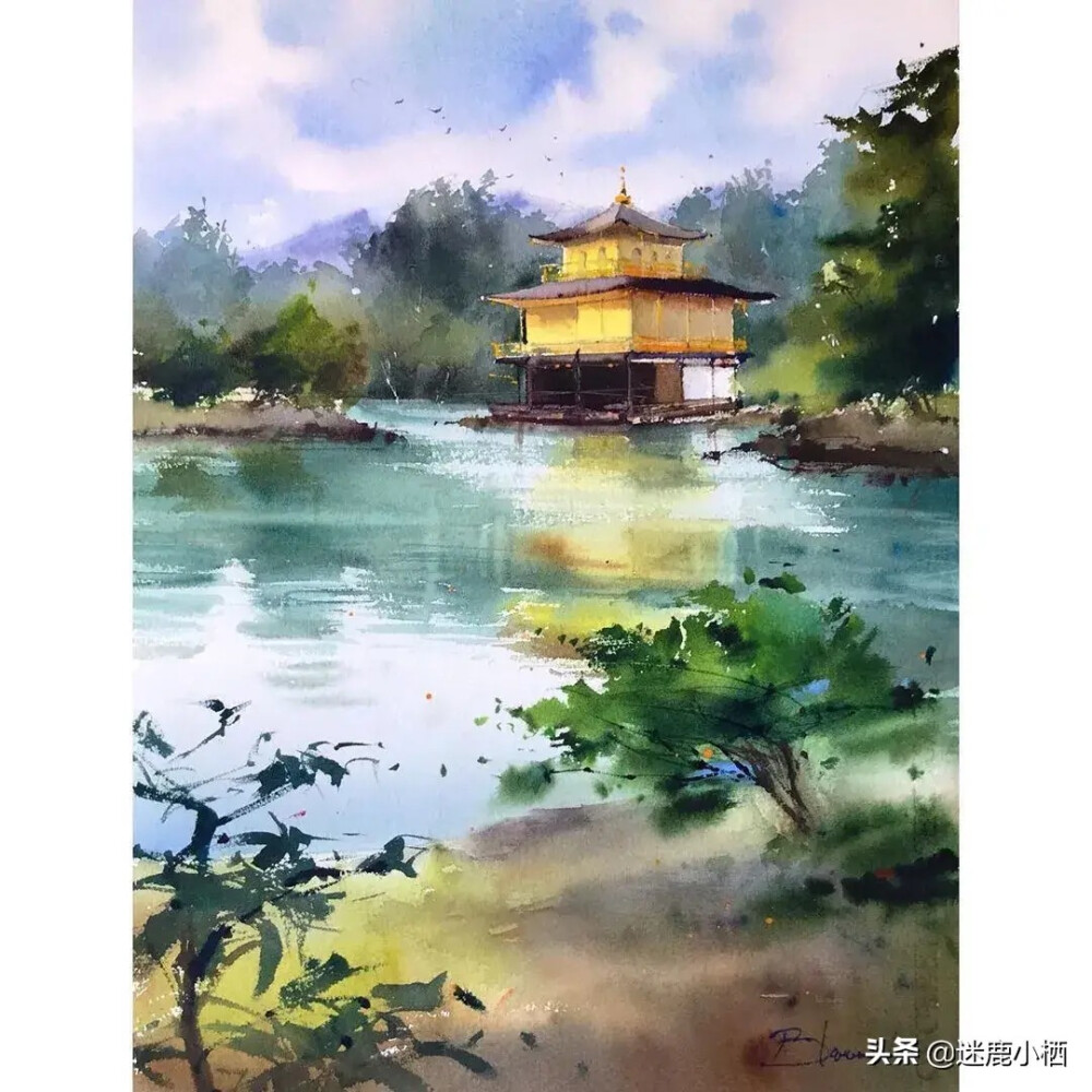 水彩风景