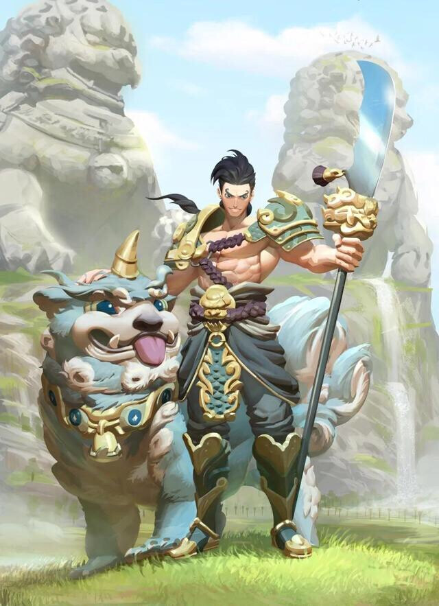 第一千零二十四期-seungho lee 韩国画师 战争时代霸气插画