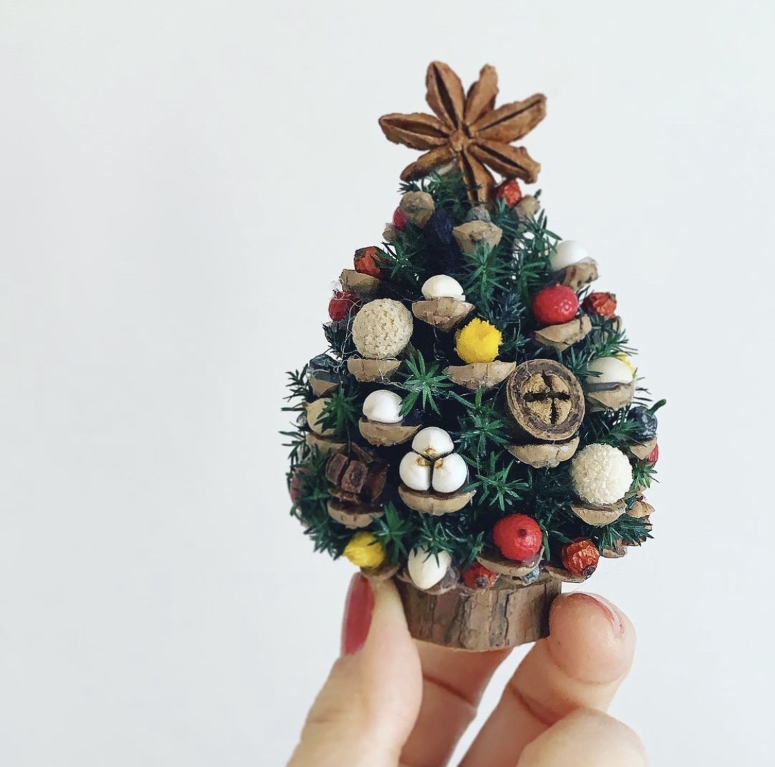 松果圣诞树 - 高清图片，堆糖，美图壁纸兴趣社区