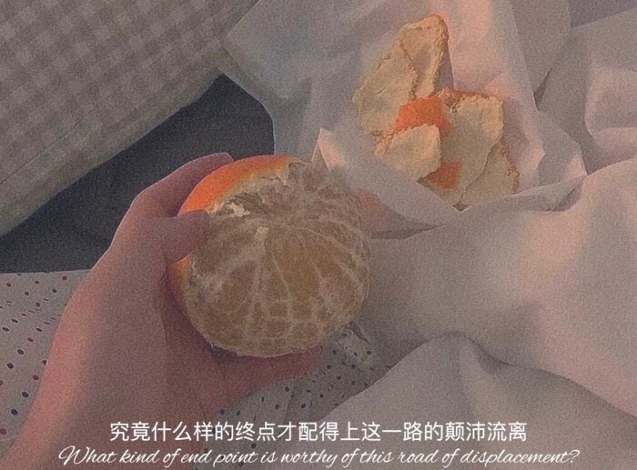 究竟什么样的终点才配得上这一路的颠沛流离