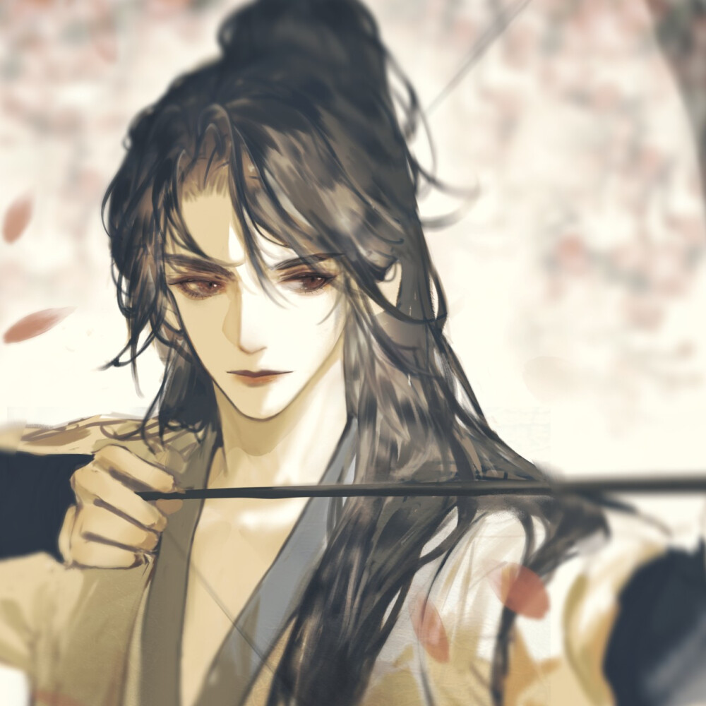 【半次元 画师(肥宅大包子)】古风男头(六月)