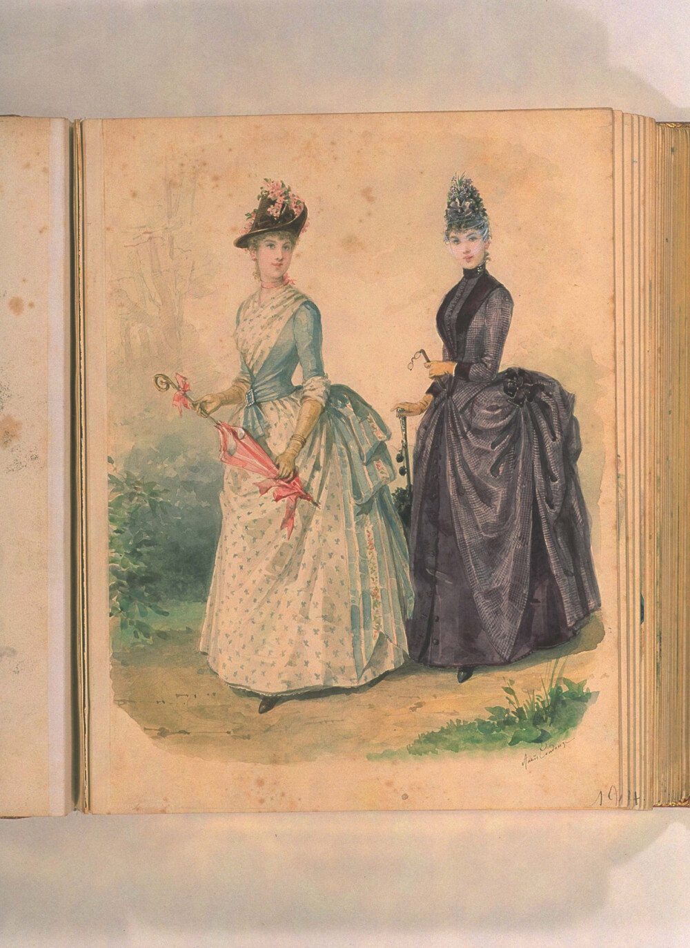 1887年女装