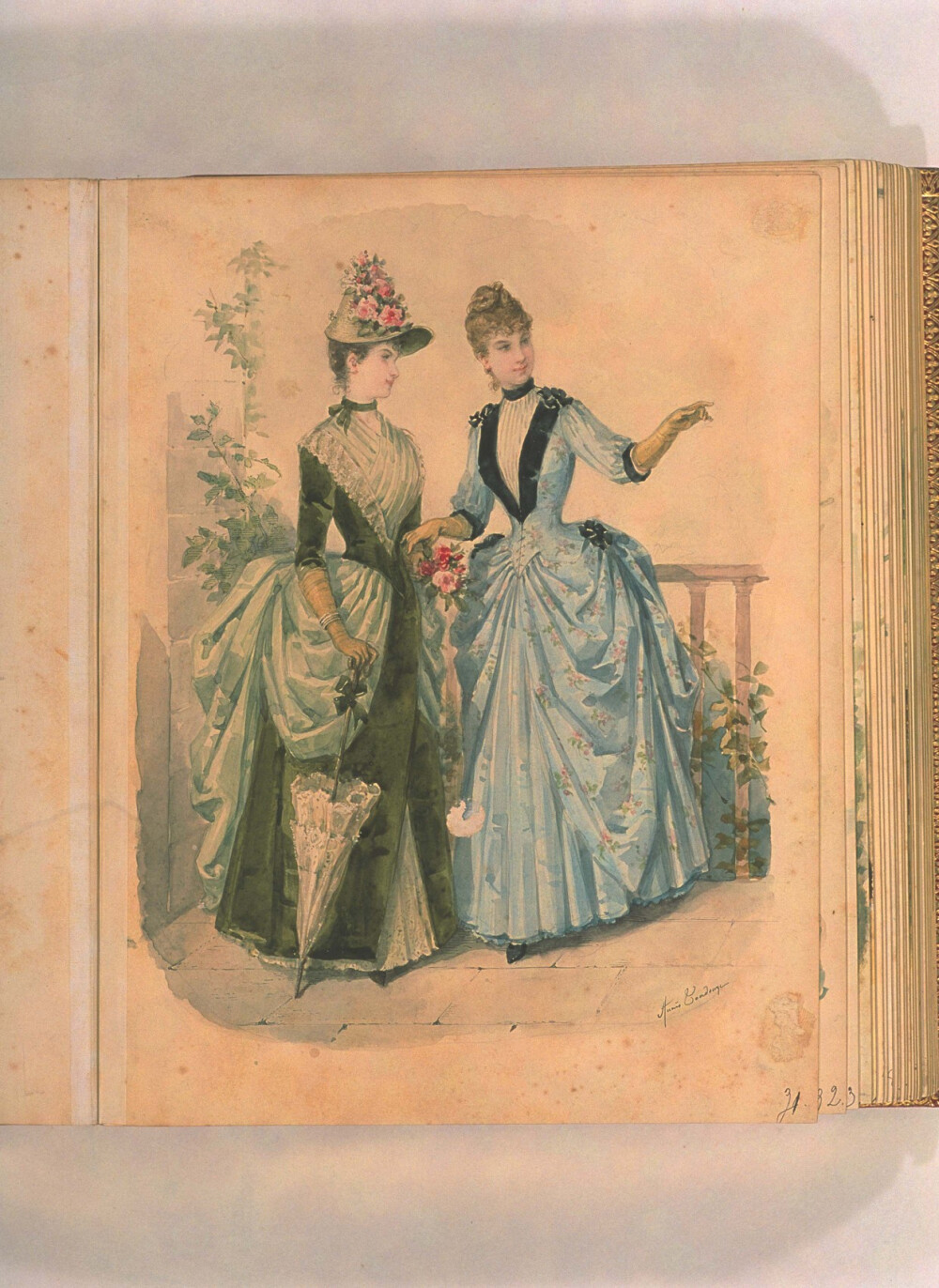 1887年女装