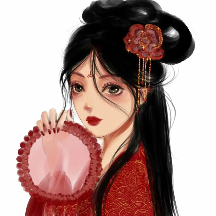 新年喜庆头像红色头像女生头像多人头像姐妹头像 堆糖 美图壁纸兴趣社区