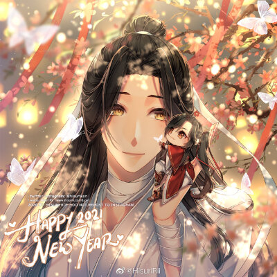 天官赐福 高清 头像 壁纸 有水印花怜 花城 谢怜 双玄 黑水 师青玄