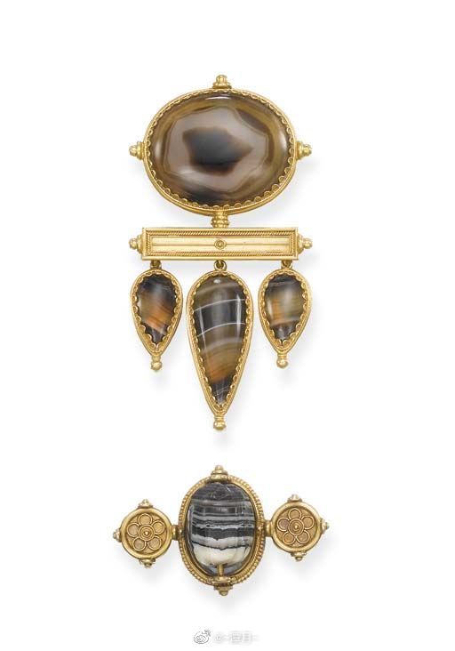 维多利亚时代 古董珠宝套装