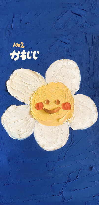 色彩鲜明的油画棒壁纸画师:李李哈