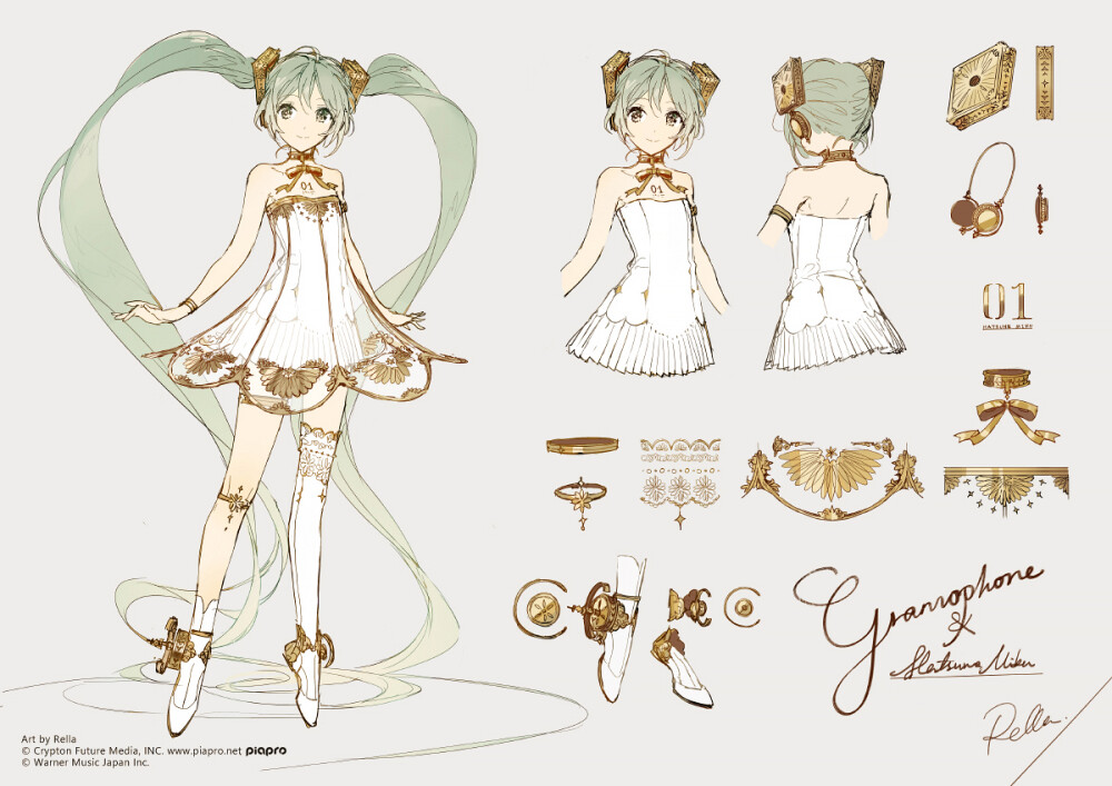 初音未来gramophone画师rellapid163536id80372785