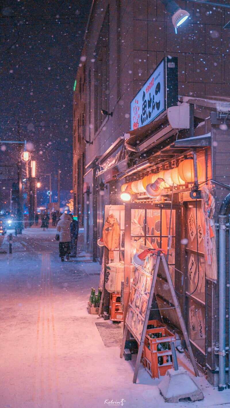冬日夜景壁纸 堆糖 美图壁纸兴趣社区