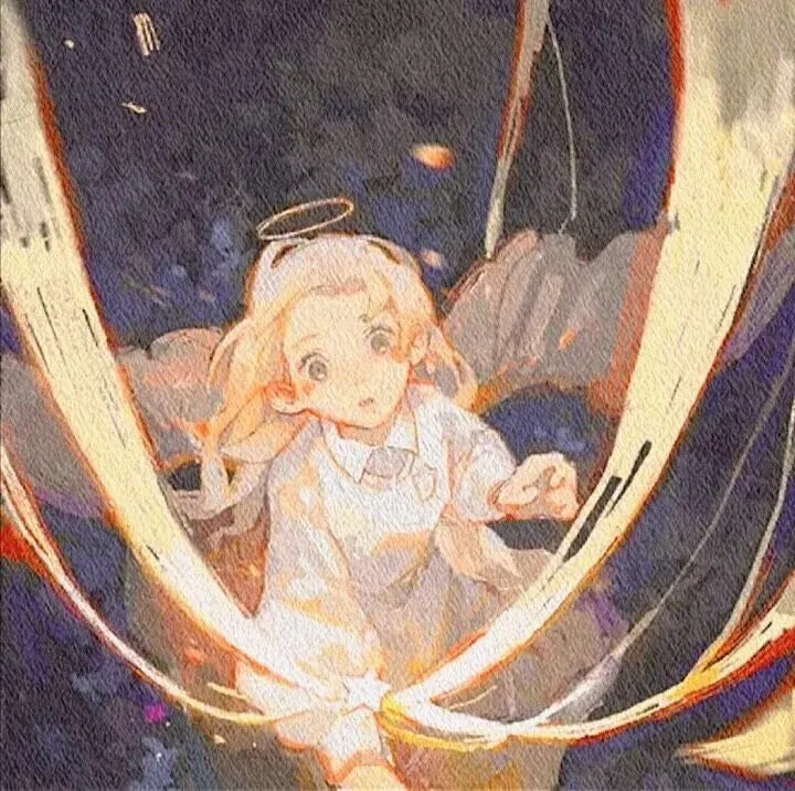 唯美梦幻女生插画头像|点赞自取