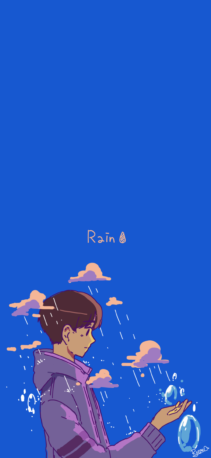 超好看的男生插画壁纸画师:ryepe