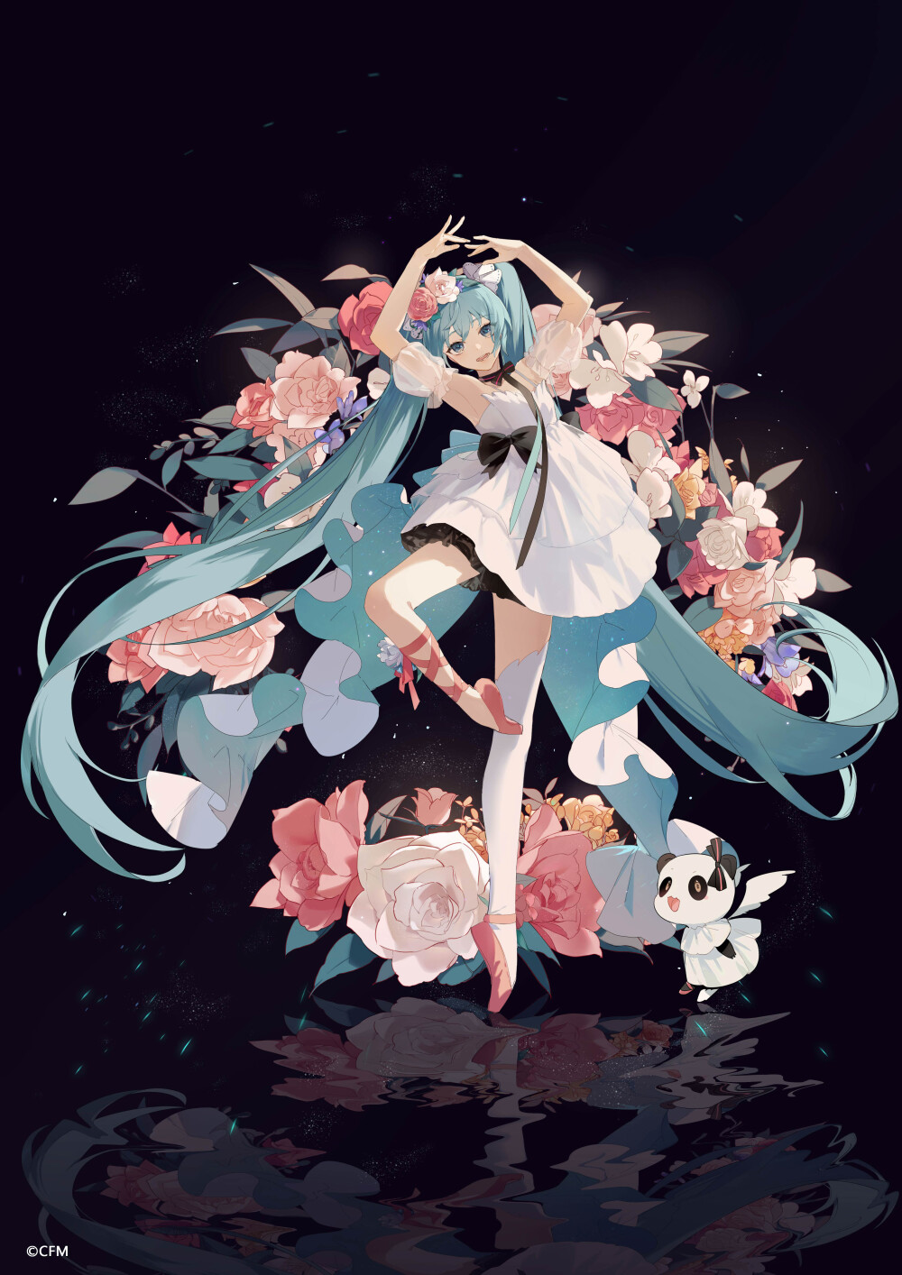 初音未来 绘师:织布机loom(p id=13695413 本作品id=88331263