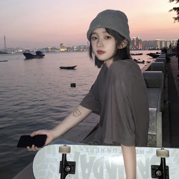 真人女生头像
