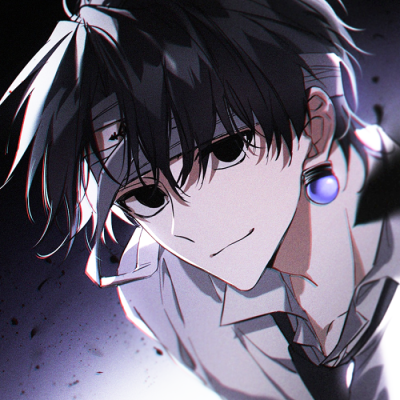 ins风动漫男头