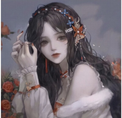 动漫女人物头像