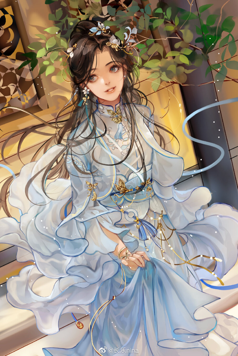 古风美人绘师长乐nina