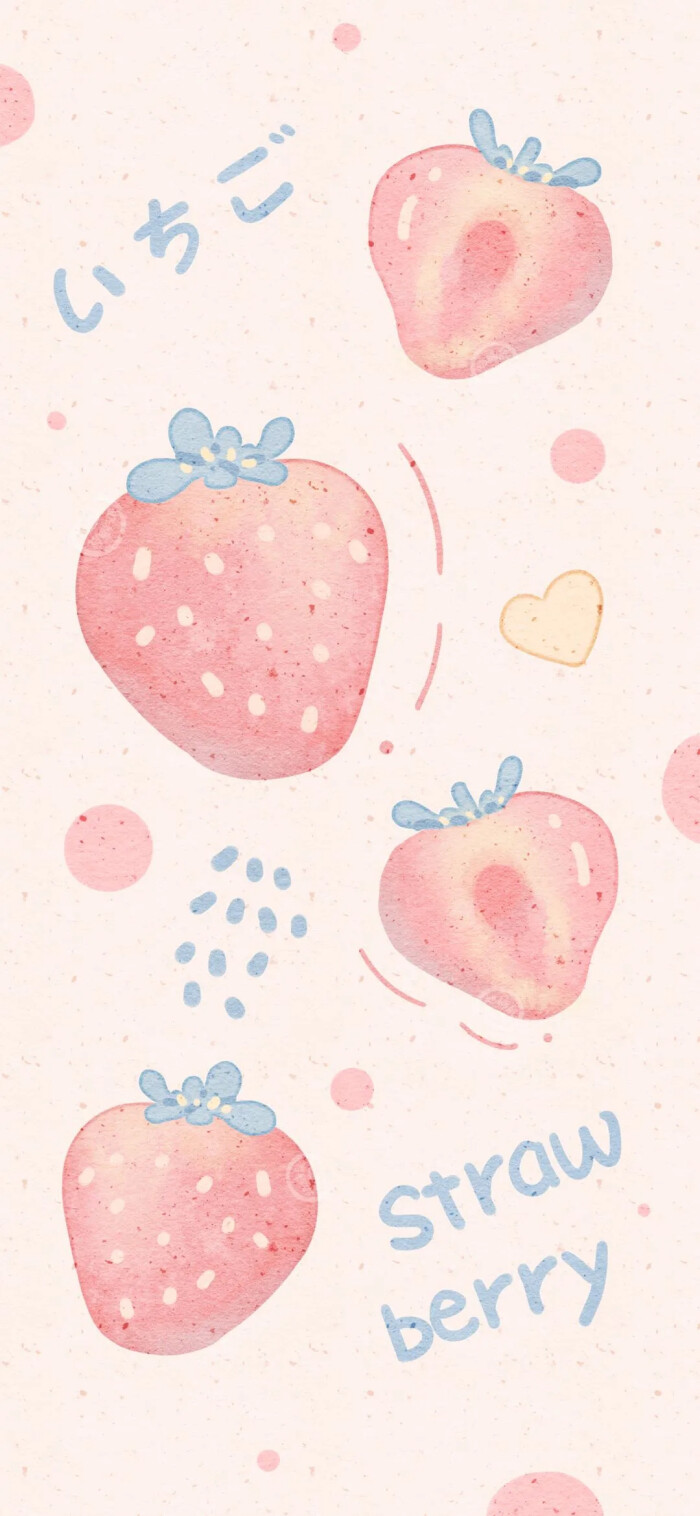 草莓- 堆糖,美图壁纸兴趣社区