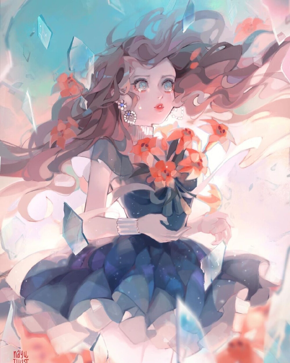 梦幻头像插画insnayuillust67
