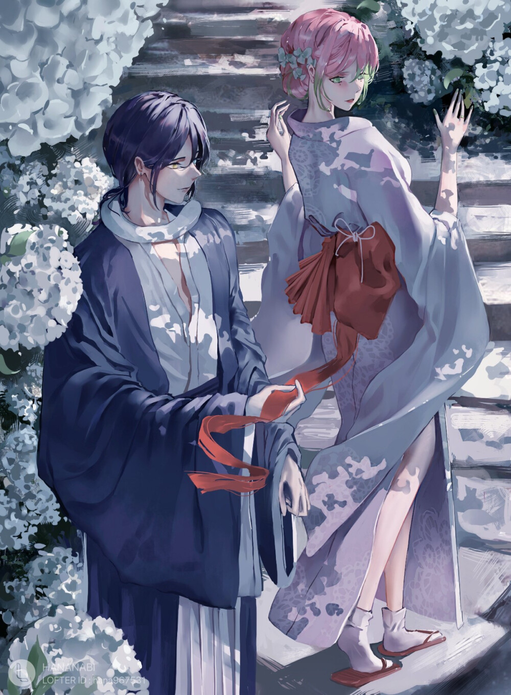 鬼灭之刃# 蛇恋画师lof:hananabi