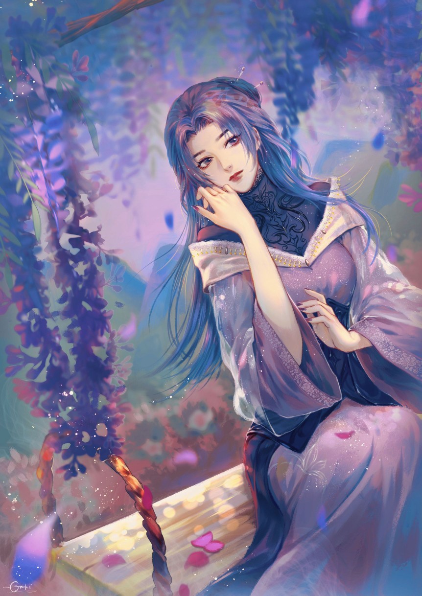 紫女 - 堆糖,美图壁纸兴趣社区