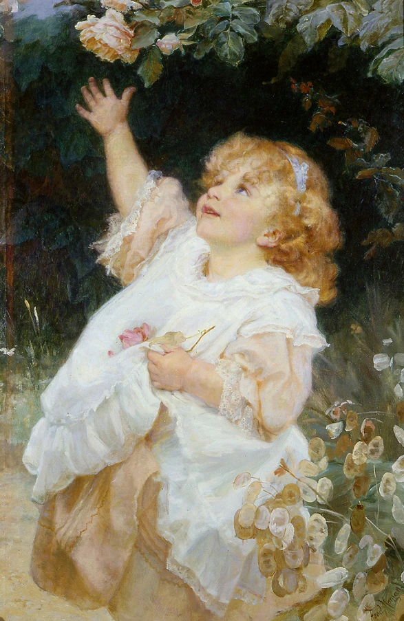 英国画家弗雷德里克·摩根(frederick morgan)绘画作品欣赏.