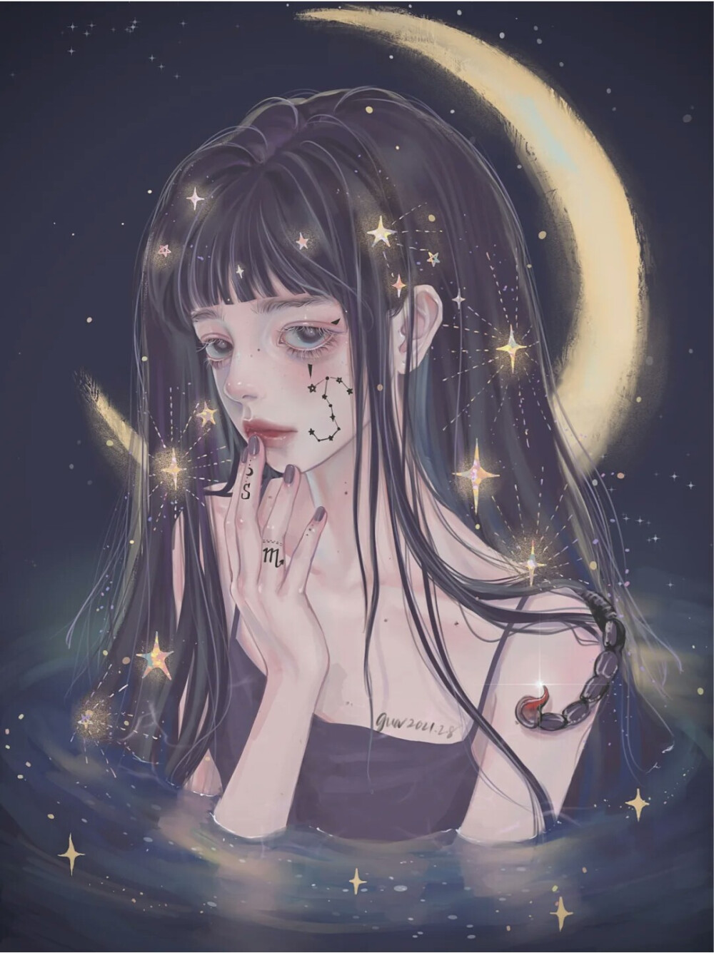 仙气 动漫 女头 @gua老师 - 堆糖,美图壁纸兴趣社区
