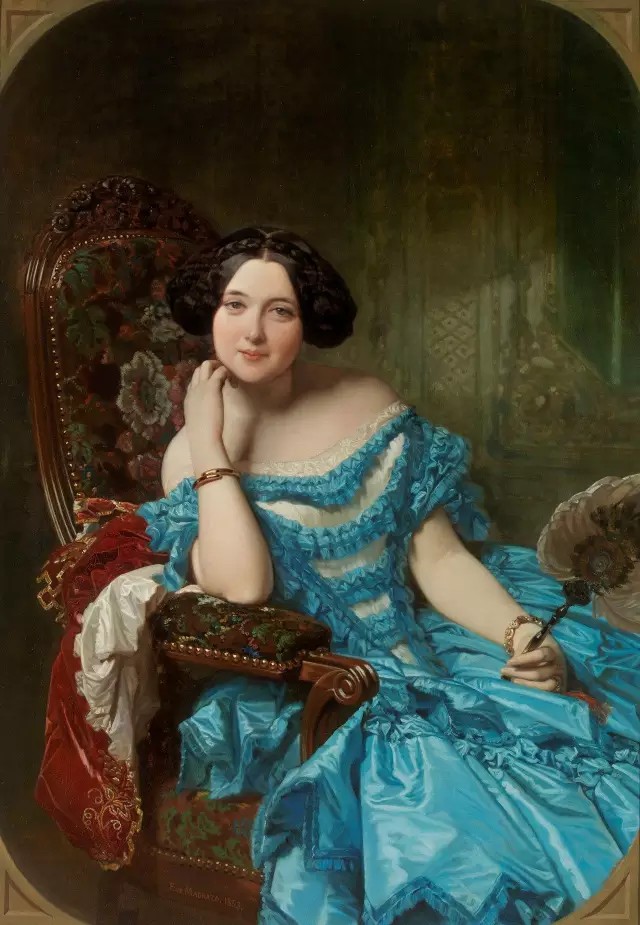 比尔切斯伯爵夫人federicodemadrazo1853年