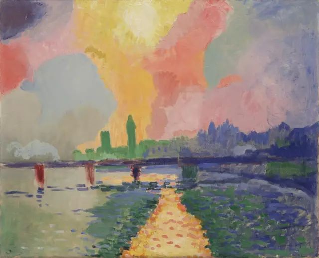 安德烈·德兰(andré derain《伦敦查令十字桥/1905-1906年