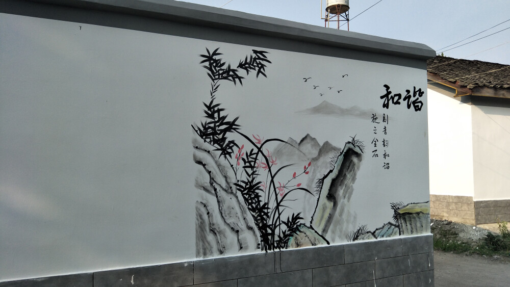 新农村墙绘,新农村壁画,乡村壁画,乡村文化墙,农村壁画,农村墙绘,乡村