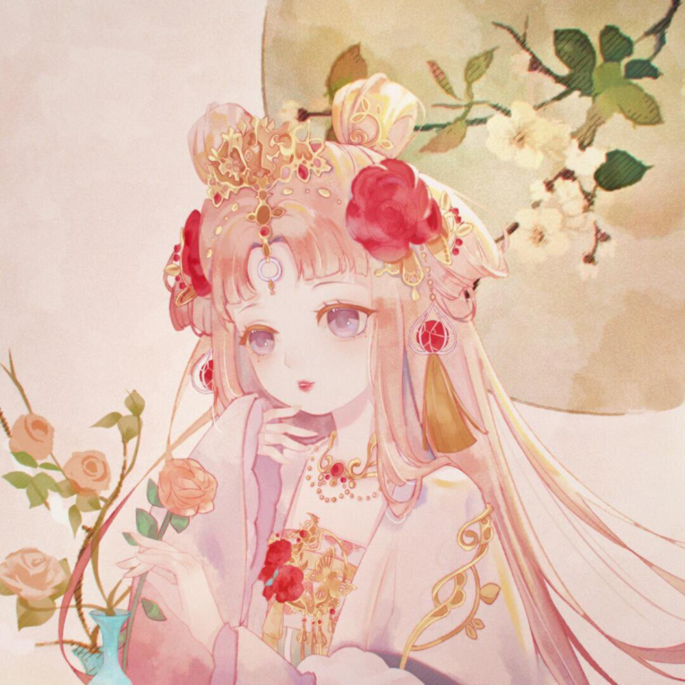 动漫女头古风可爱