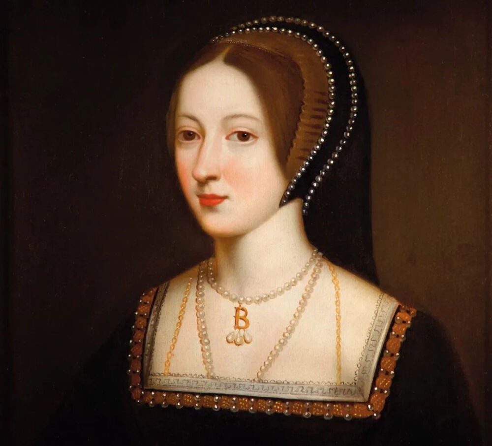 王后安妮博林肖像1534年hevercastle
