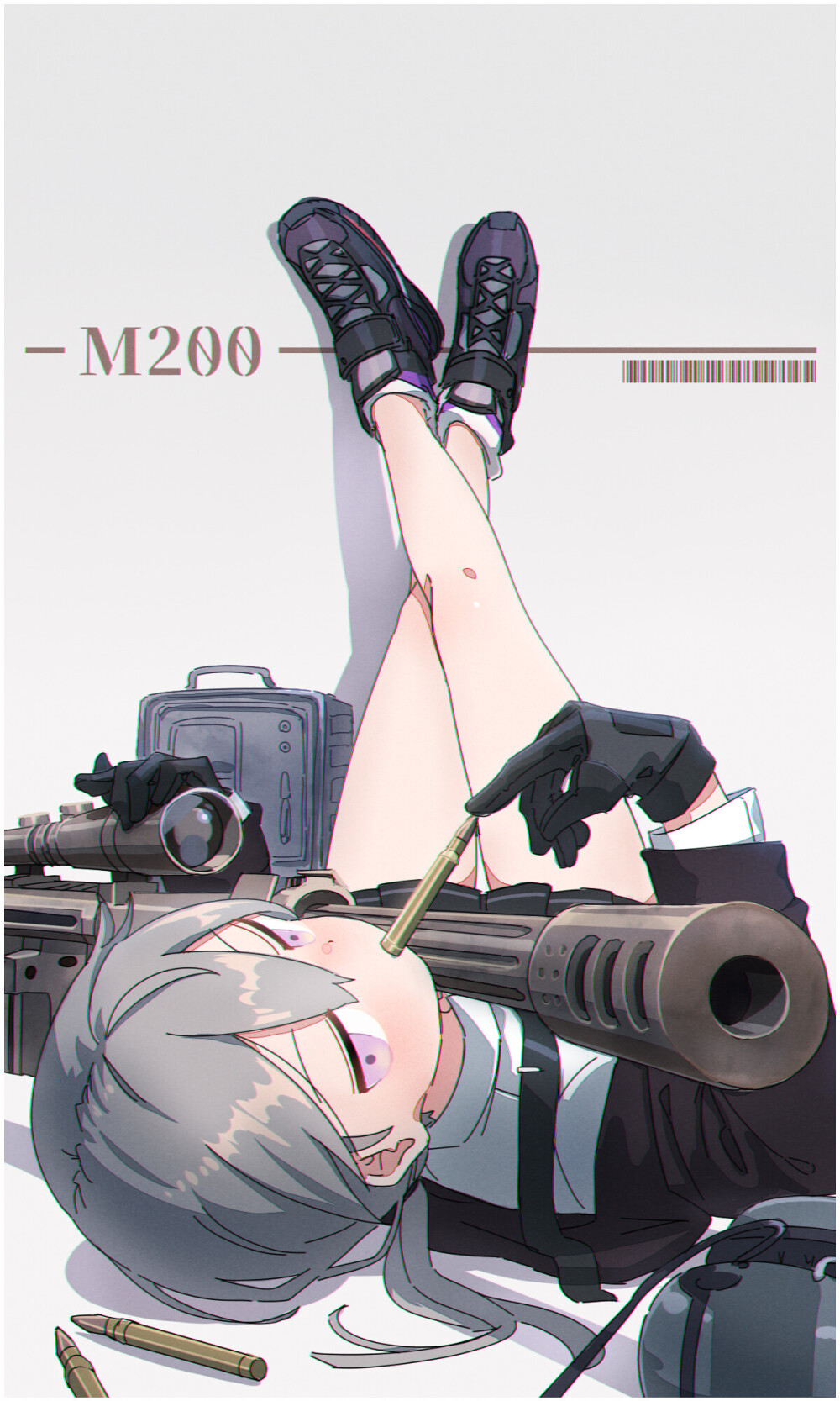 少女前线 m200 画师:九六胡椒