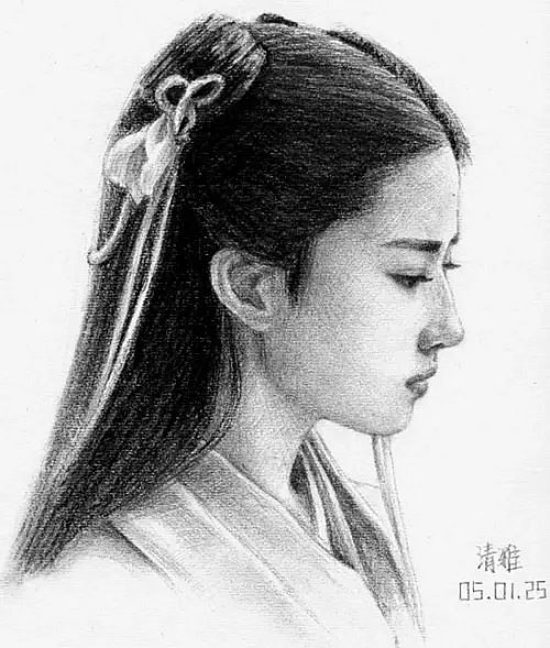 刘亦菲——手绘