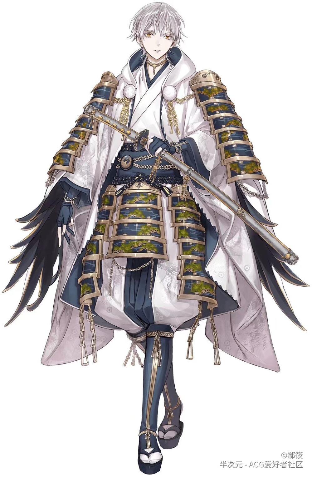 刀剣乱舞 とうらぶ 鶴丸 スクエア缶バッジ 刀剣乱舞 とうらぶ 鶴丸国永 スクエア缶バッジ 極 戦闘 - メルカリ