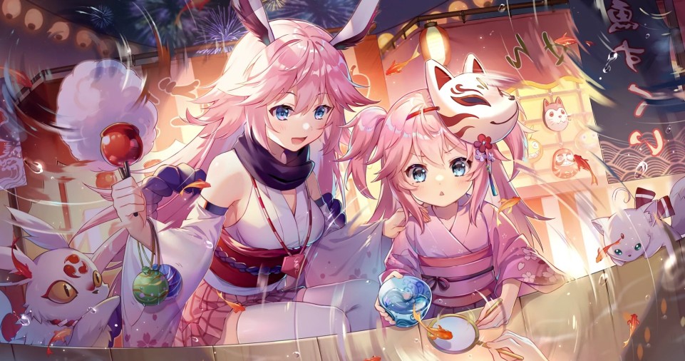动漫少女图片 多人 堆糖,美图壁纸兴趣社区
