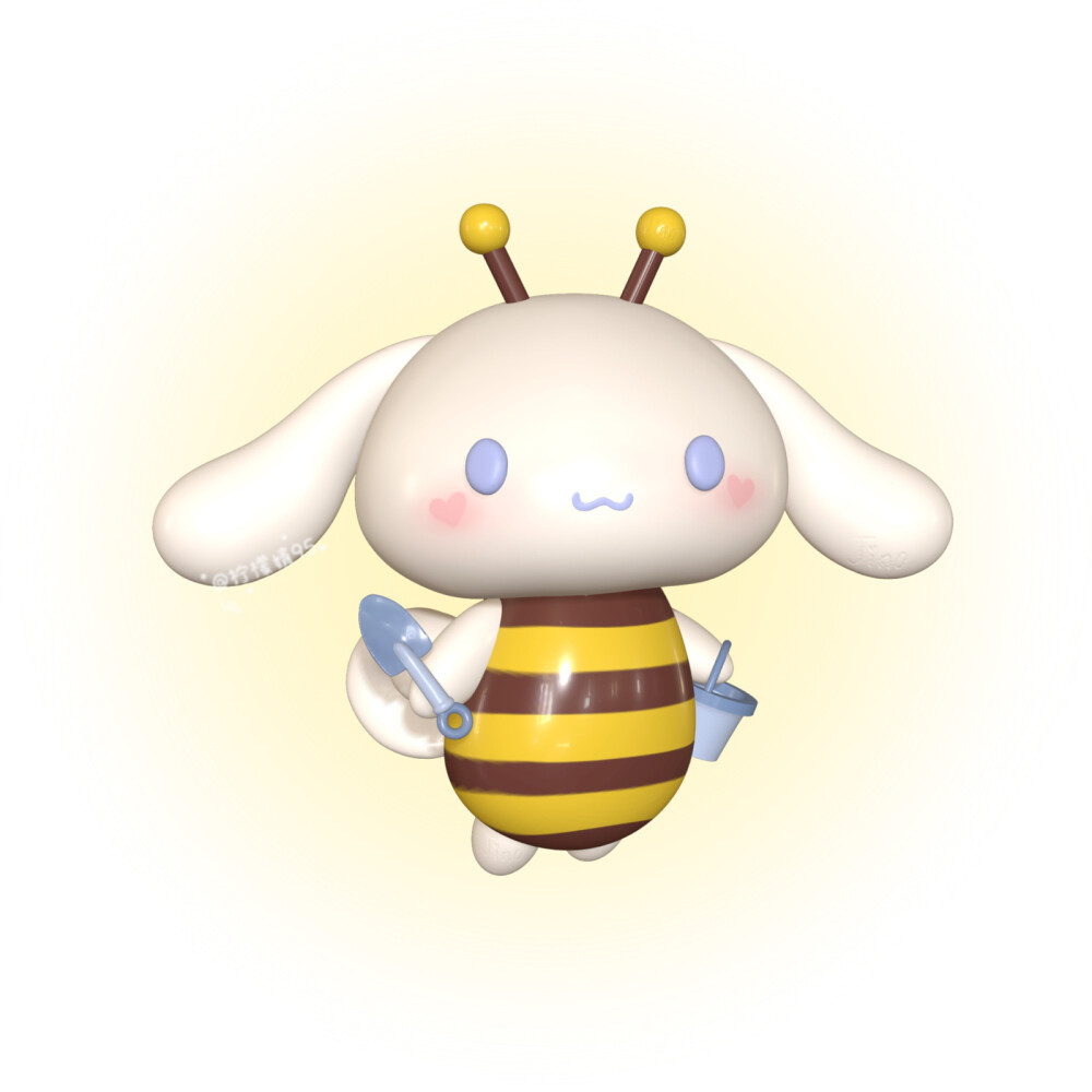 3d玉桂狗头像 小蜜蜂