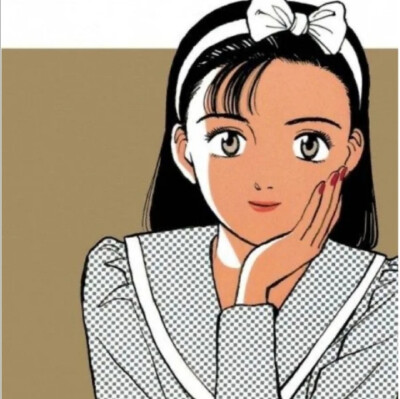 日式复古风女头