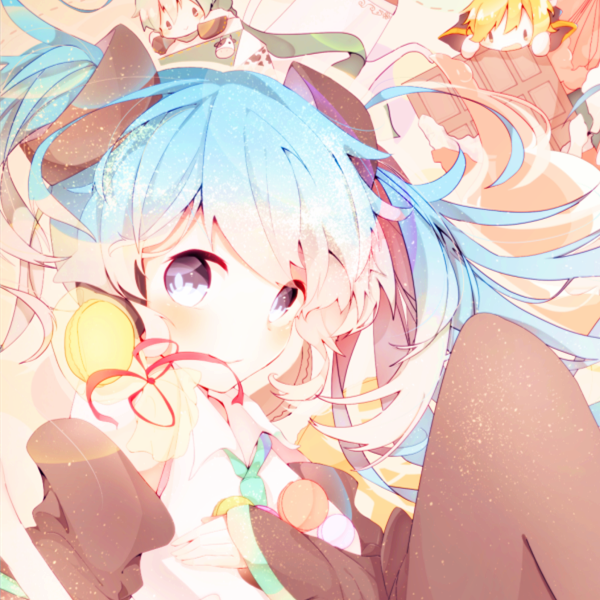 初音未来动漫头像动漫女头