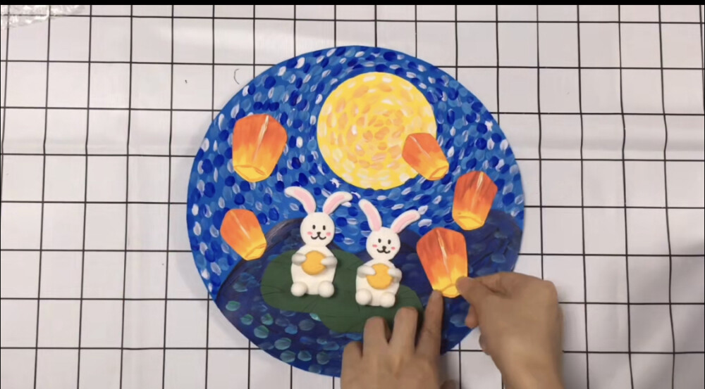 中秋节儿童画 - 堆糖,美图壁纸兴趣社区
