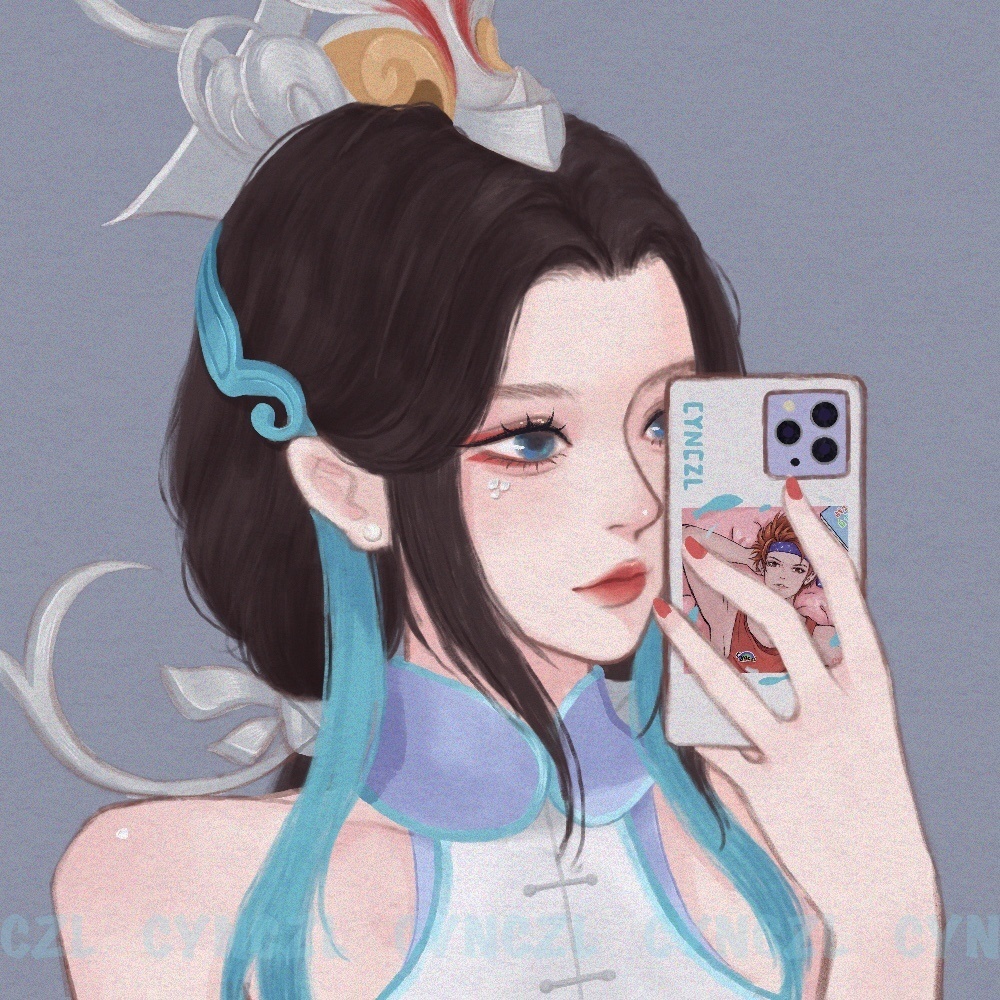 收藏/分享 动漫女生头像/王者荣耀/来源小红书