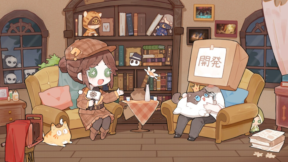 第五人格日服座谈会 - 堆糖,美图壁纸兴趣社区