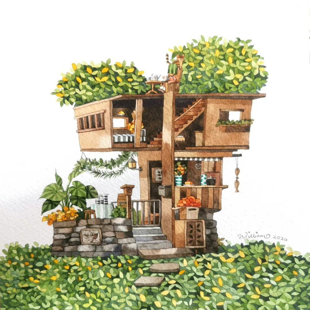 插画小屋插画师williamsim676767