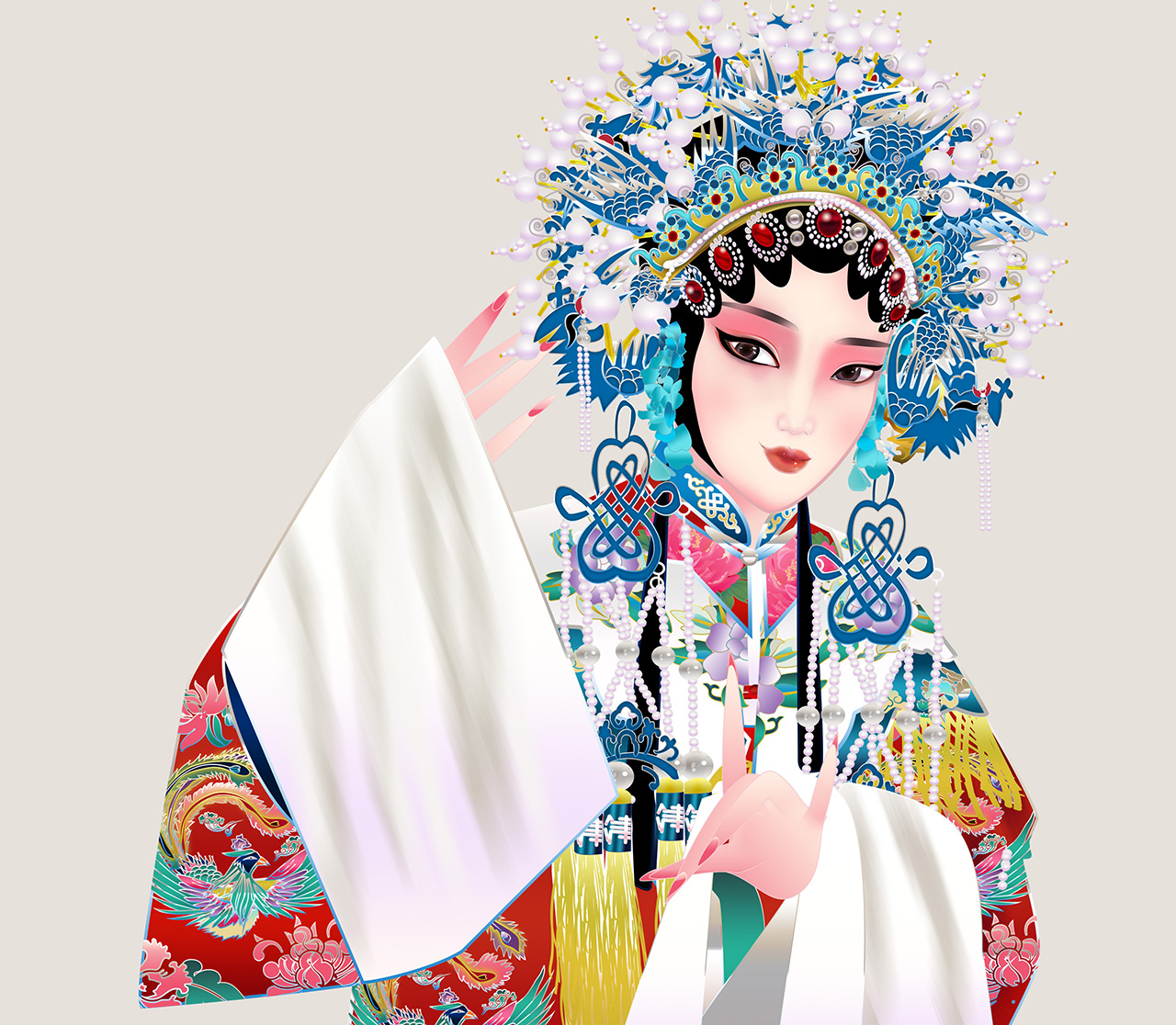 京剧人物贵妃醉酒戏曲人物 - 堆糖，美图壁纸兴趣社区