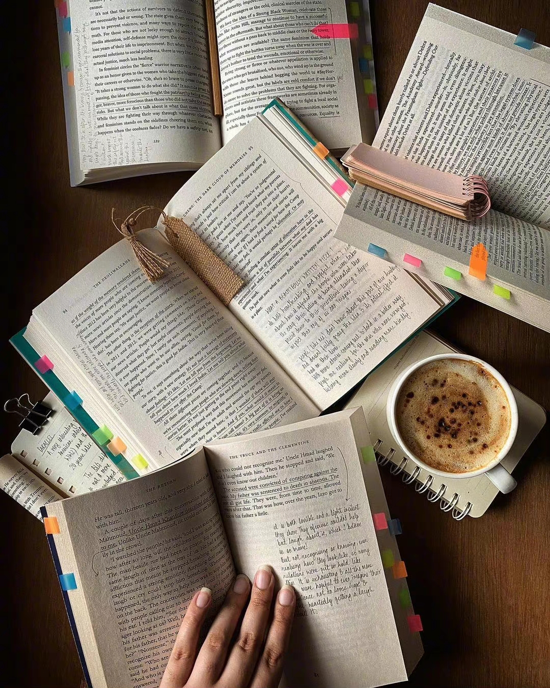 读书日，咖啡与书。 - 堆糖，美图壁纸兴趣社区