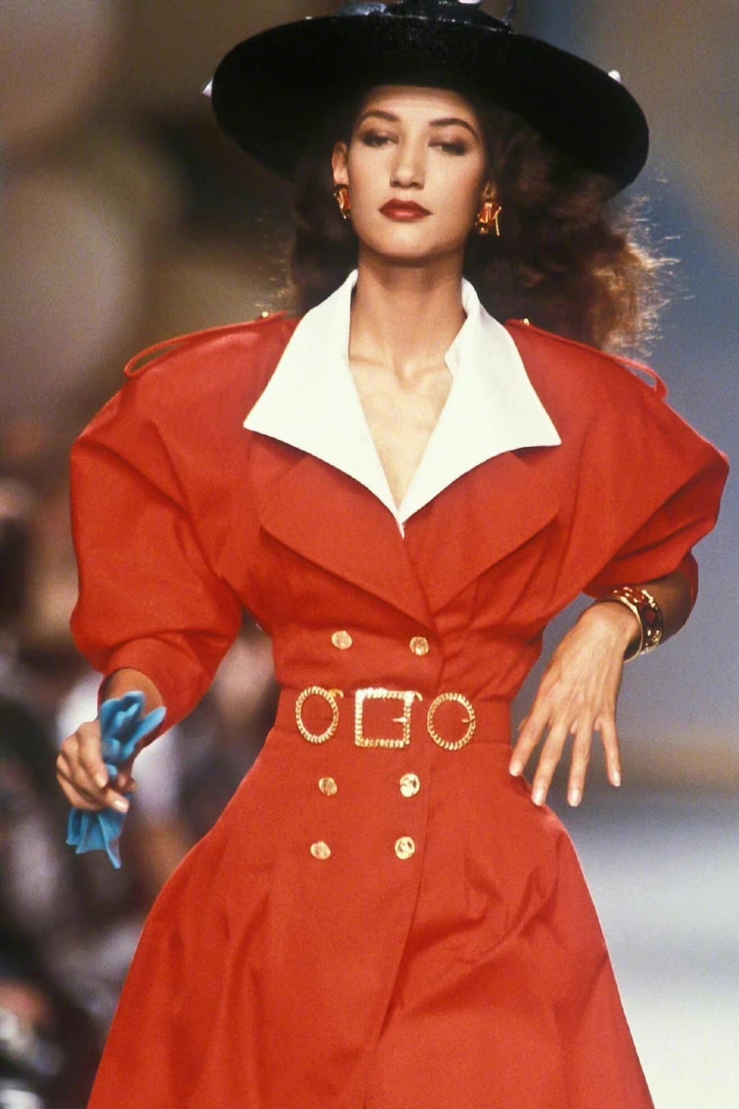 80年代Chanel香奈儿时装秀～那个时代的复古与美丽