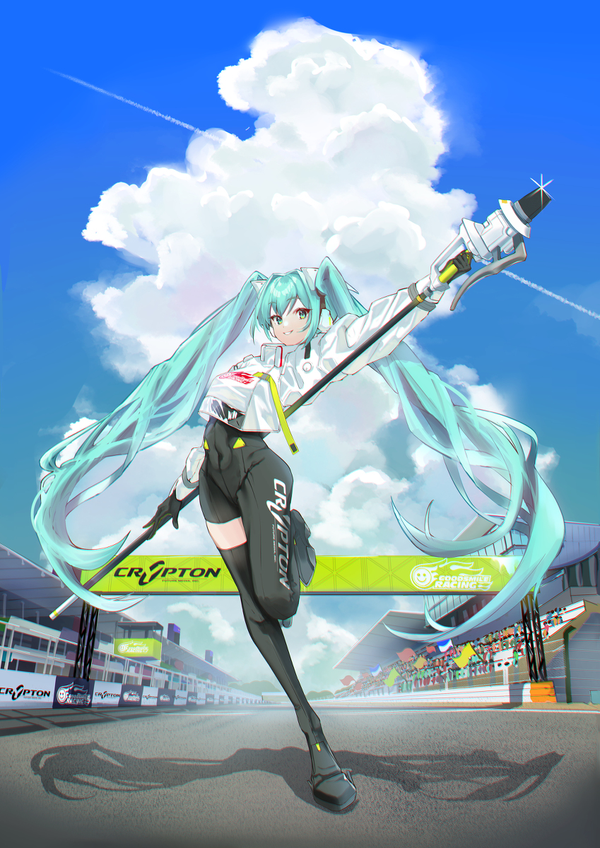 初音未miku 赛车未来2022 赛车miku 动漫女 高清图片堆糖美图壁纸兴趣社区