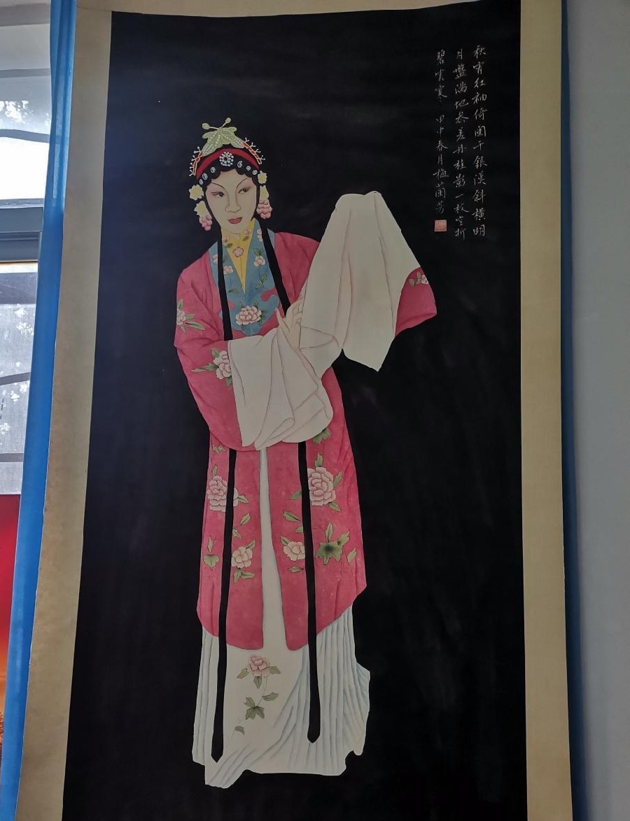 梅蘭芳 花卉圖 梅蘭芳（1894－1961）工筆花卉- 長流美術館